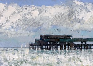Deal Pier 2013, 2007 (akril, tábla)